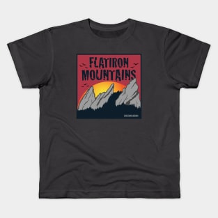 Flatiron Mountains Kids T-Shirt